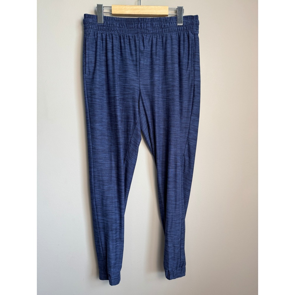 Kyodan Navy Purple Space Dye Jogger Pant M Athleisure Activewear Gorpcore Sporty